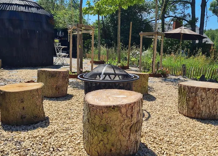 营地 La Luxueuse Avec Jacuzy